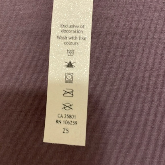 Lululemon AirWrap Modal Crew Dusky Lavender 2 - Picture 9 of 10